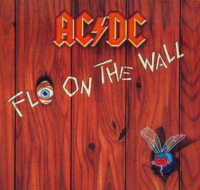 AC/DC - Fly On The Wall album front cover vinyl record